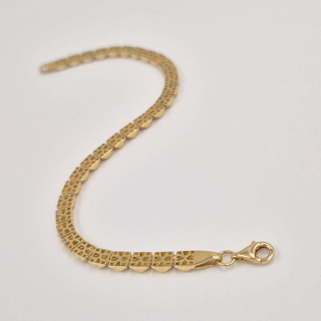 PULSERAS DAMA ORO 14K 6.5 (NUEVO)