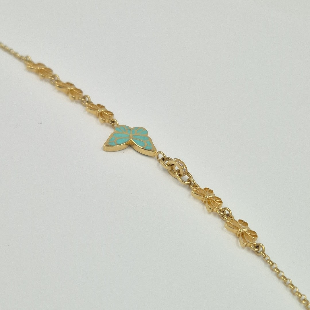 PULSERAS DAMA ORO 14K 4.3 (NUEVO)