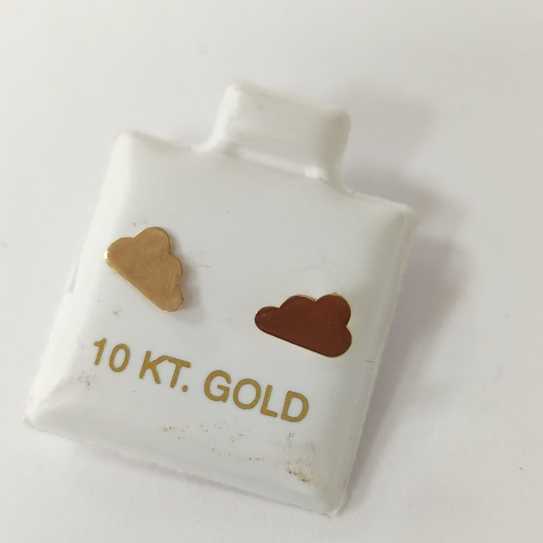 BROQUELES ORO 10K 1 (NUEVO)