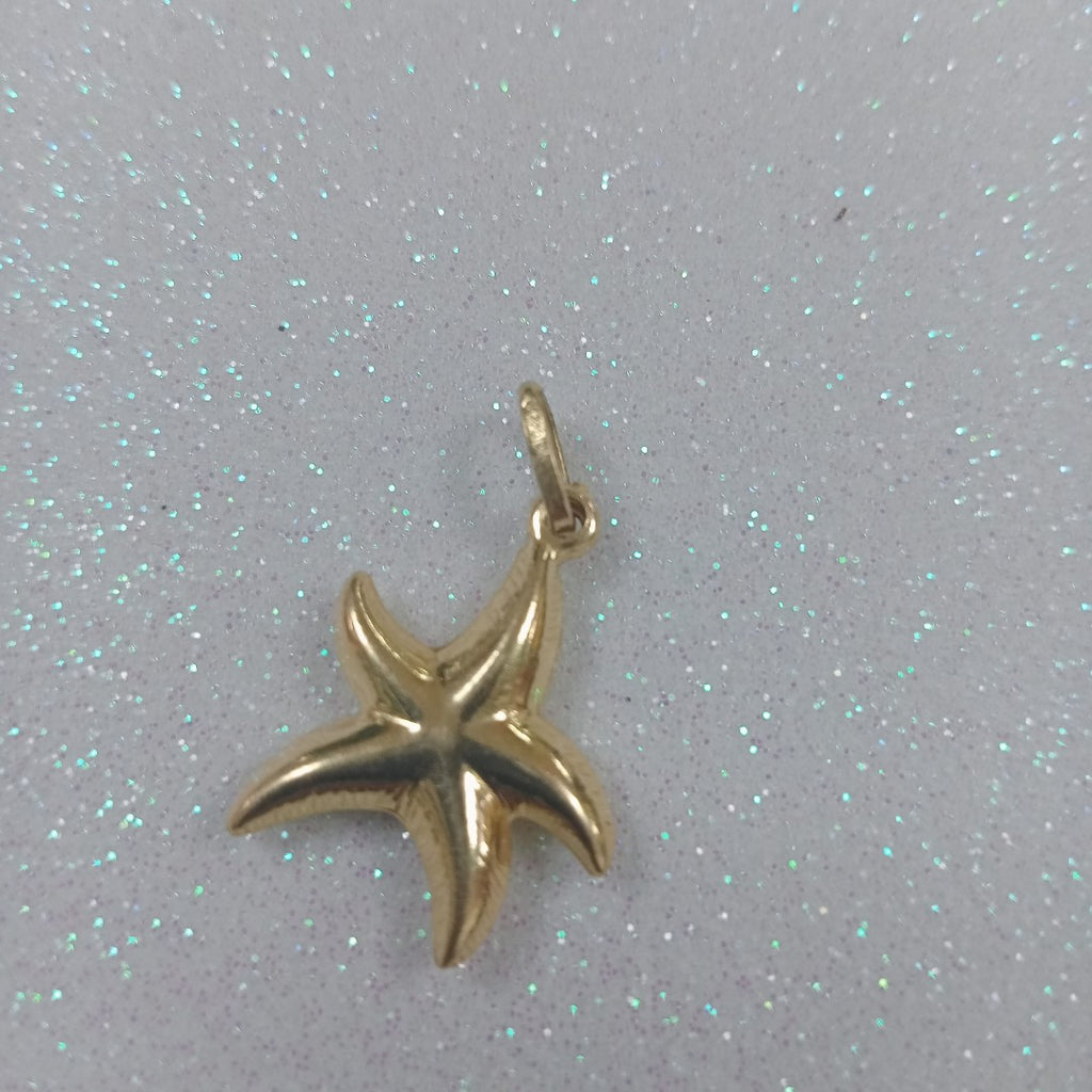 10024DIJ00000B644 FRD6 DIJE DE ESTRELLA DE MAR INFLADO ORO 14K 1.5GRS (NUEVO)