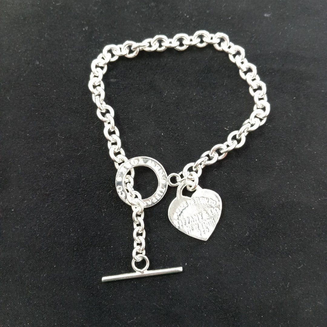 PULSERA ESPECIAL PLATA .925 18.3G (NUEVO)