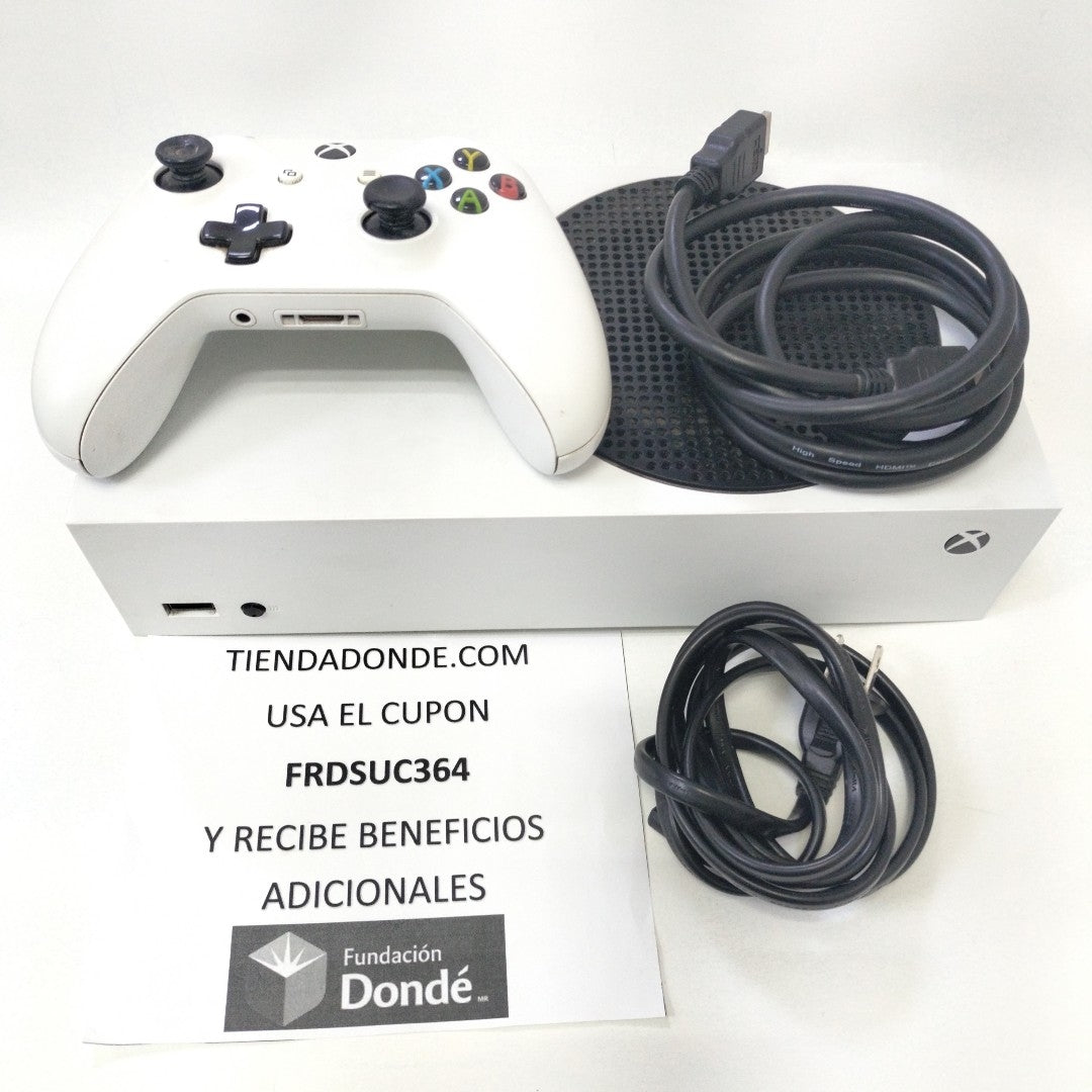 CONSOLA DE VIDEOJUEGO MICROSOFT XBOX SERIES S 512 GB SSD (SEMINUEVO)