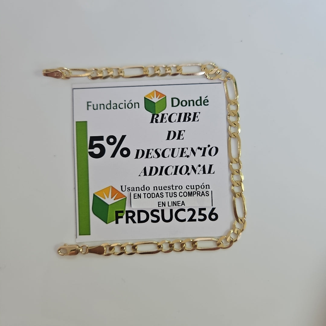 PULSERA 3 X 1 6.3GR 21 CM (NUEVO)