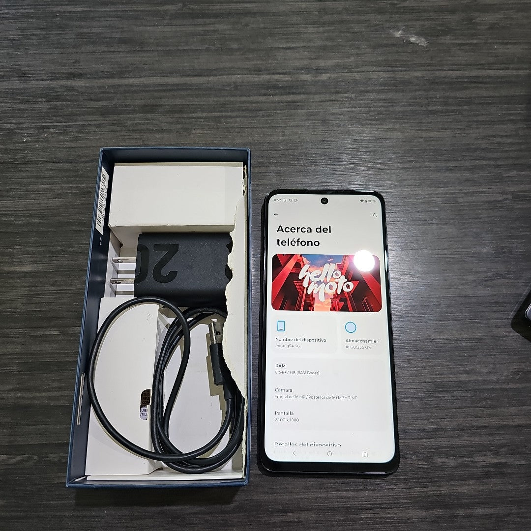 CELULAR MOTOROLA MOTO G54 5G XT2343-1 (2023) 256 GB 8 GB RAM (SEMINUEVO)