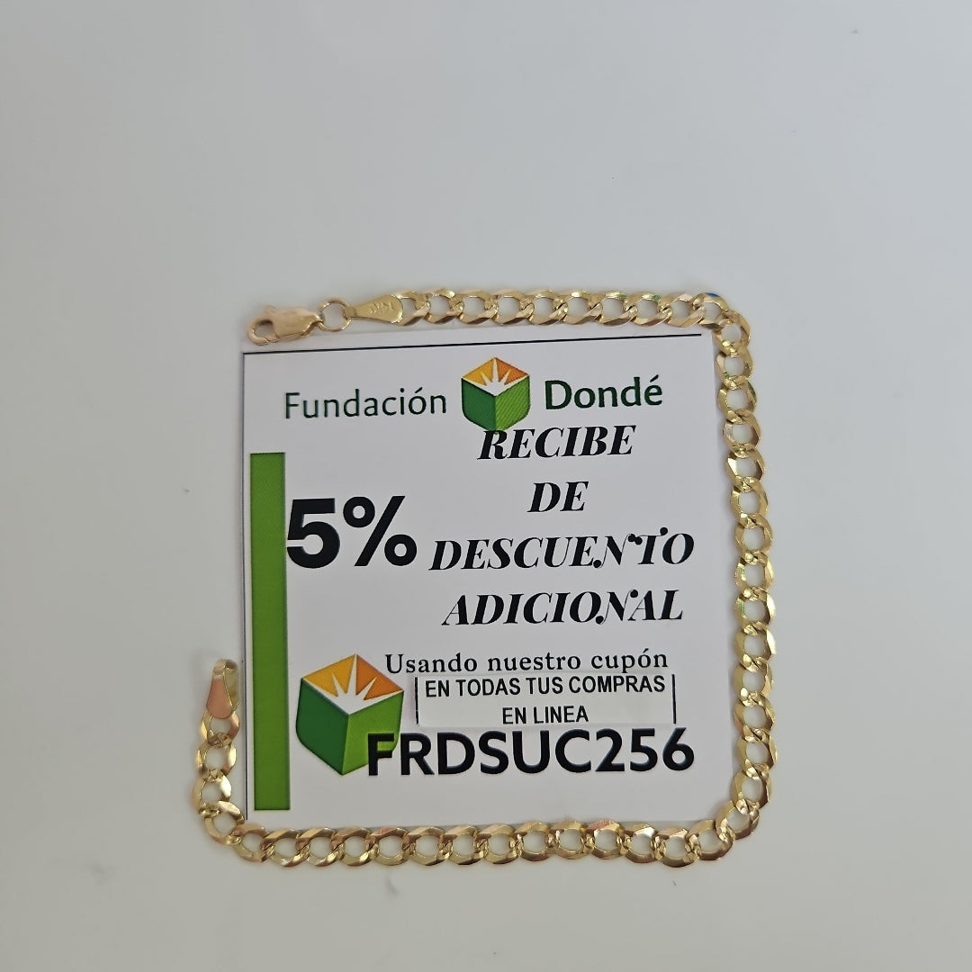 PULSERA BARBADO 5.2GR 21 CM (NUEVO)