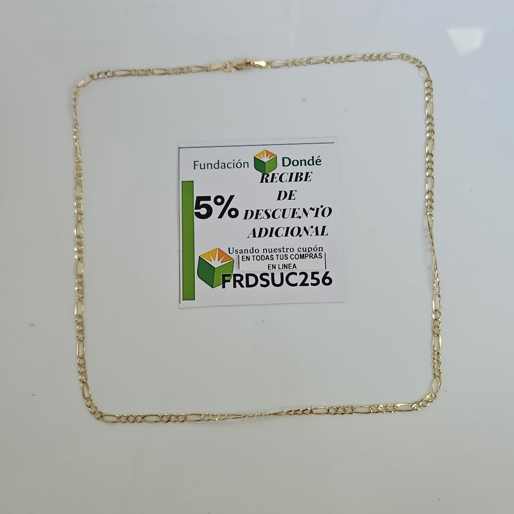 CADENA 3 X 1 5.91GR 50 CM CM (NUEVO)