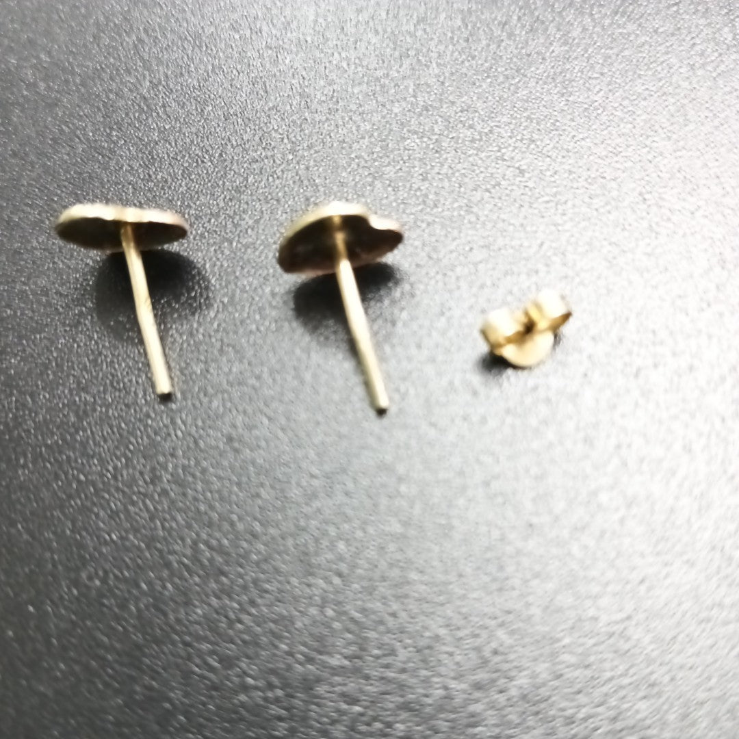 BROQUELES PAR. ORO. 10 K 0.8 GRMS (SEMINUEVO)