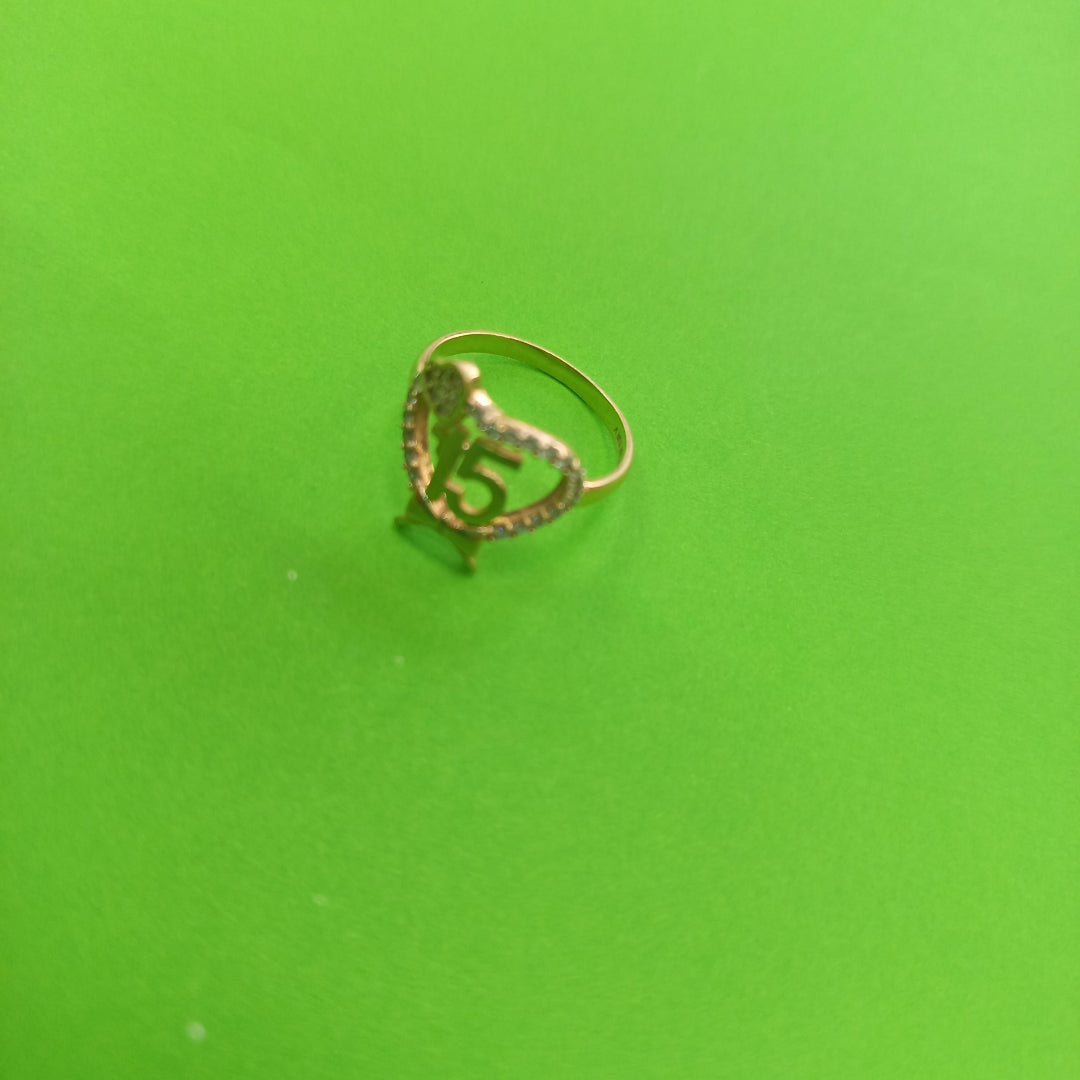 ANILLITO. ORO. 10 K 2.3 GRMS (SEMINUEVO)