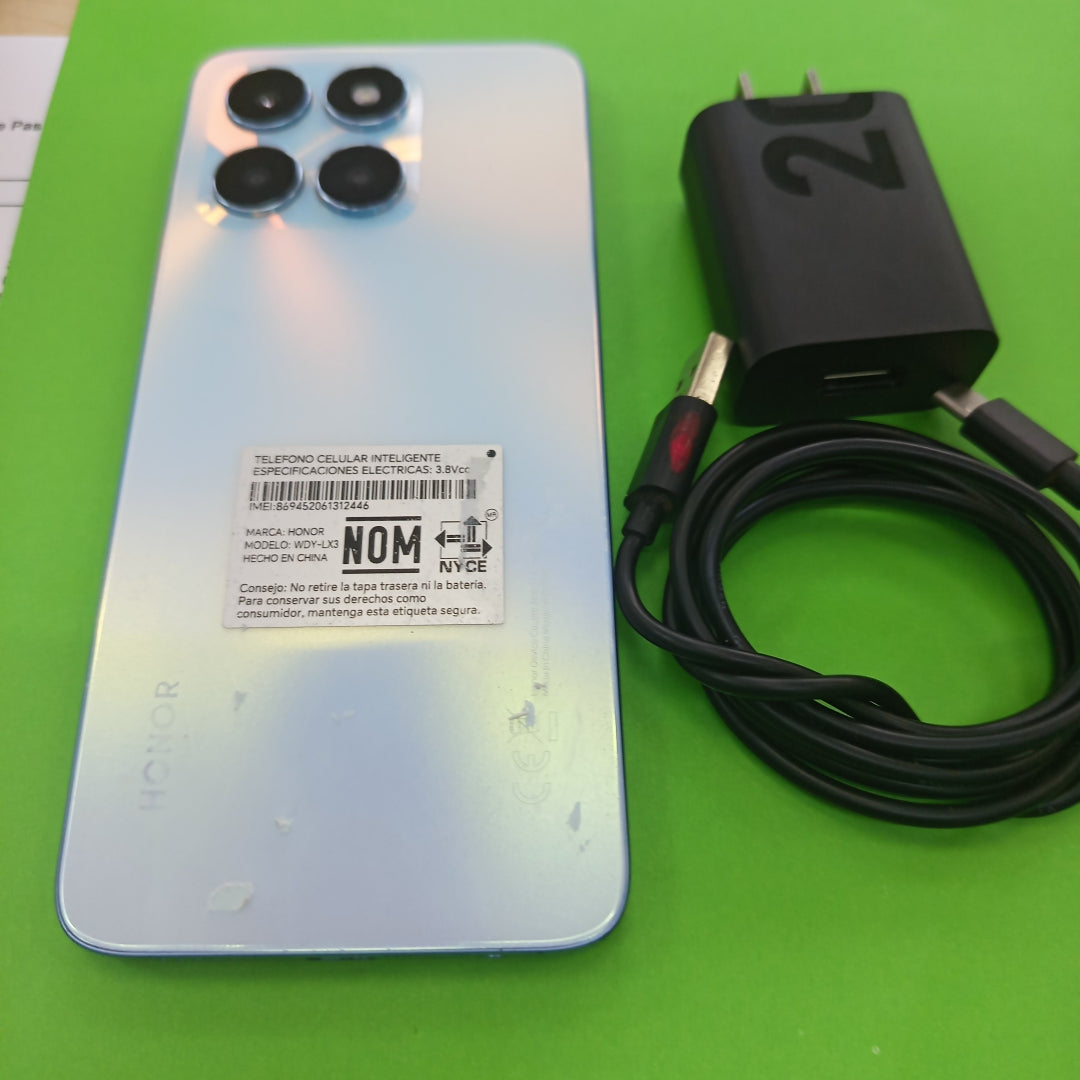 CELULAR HONOR X6A WDY-LX3 (2023) 128 GB 6 GB RAM (SEMINUEVO)