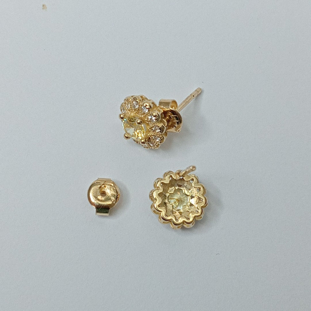 BROQUELES ORO 10K 1.9 (NUEVO)