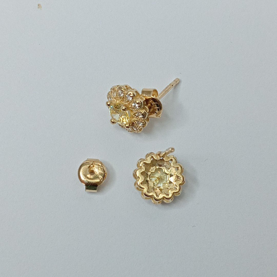 BROQUELES ORO 10K 1.9 (NUEVO)