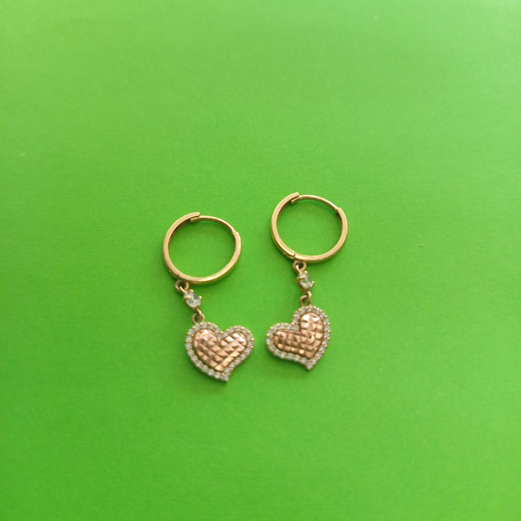 ARETES PAR. ORO. 14 K 2.2 GRMS (SEMINUEVO)