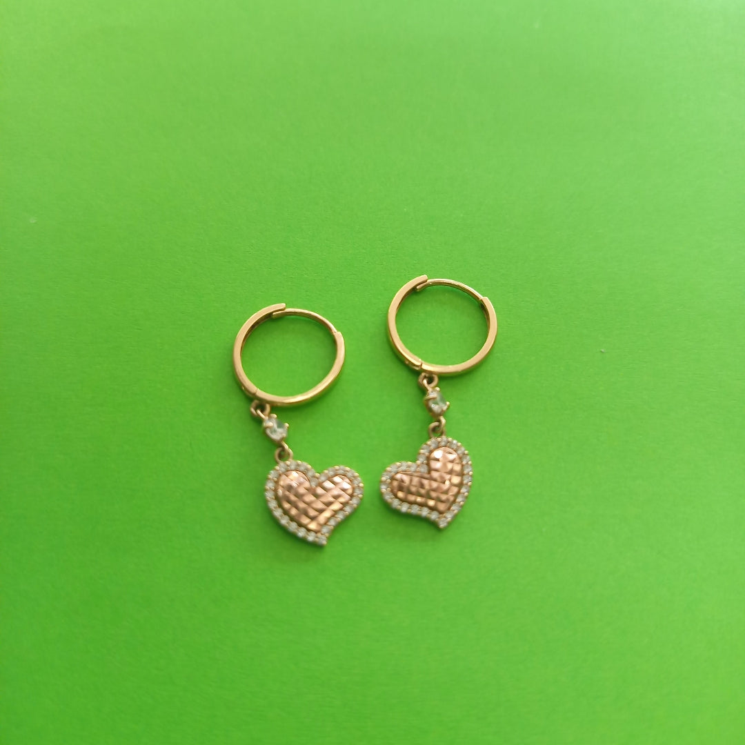ARETES PAR. ORO. 14 K 2.2 GRMS (SEMINUEVO)