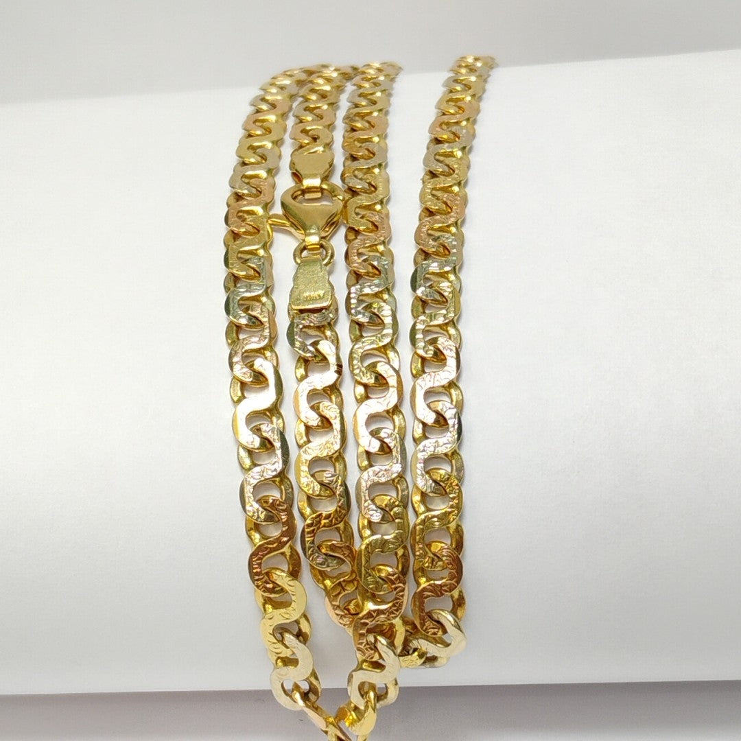 CADENA. ORO. 14 K 32.5 GRMS (SEMINUEVO)