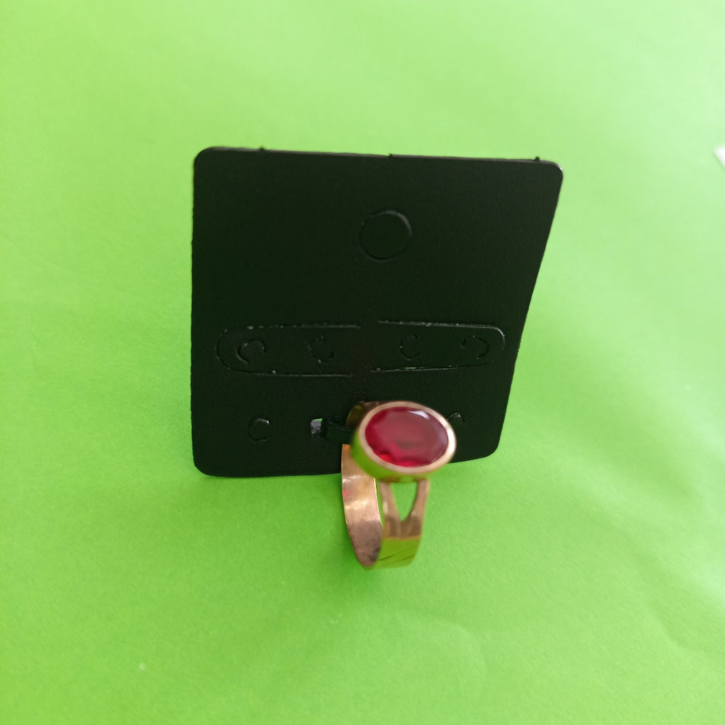 K1 2,40 GRMS 8 K ESPECIFICACIONES COMPLEMENTARIAS ANILLITO CON PIEDRA DE COLOR R (SEMINUEVO)