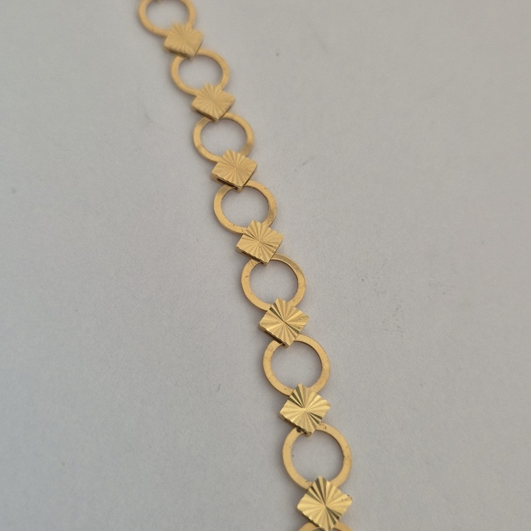 PULSERAS DAMA ORO 14K 3.7 (NUEVO)