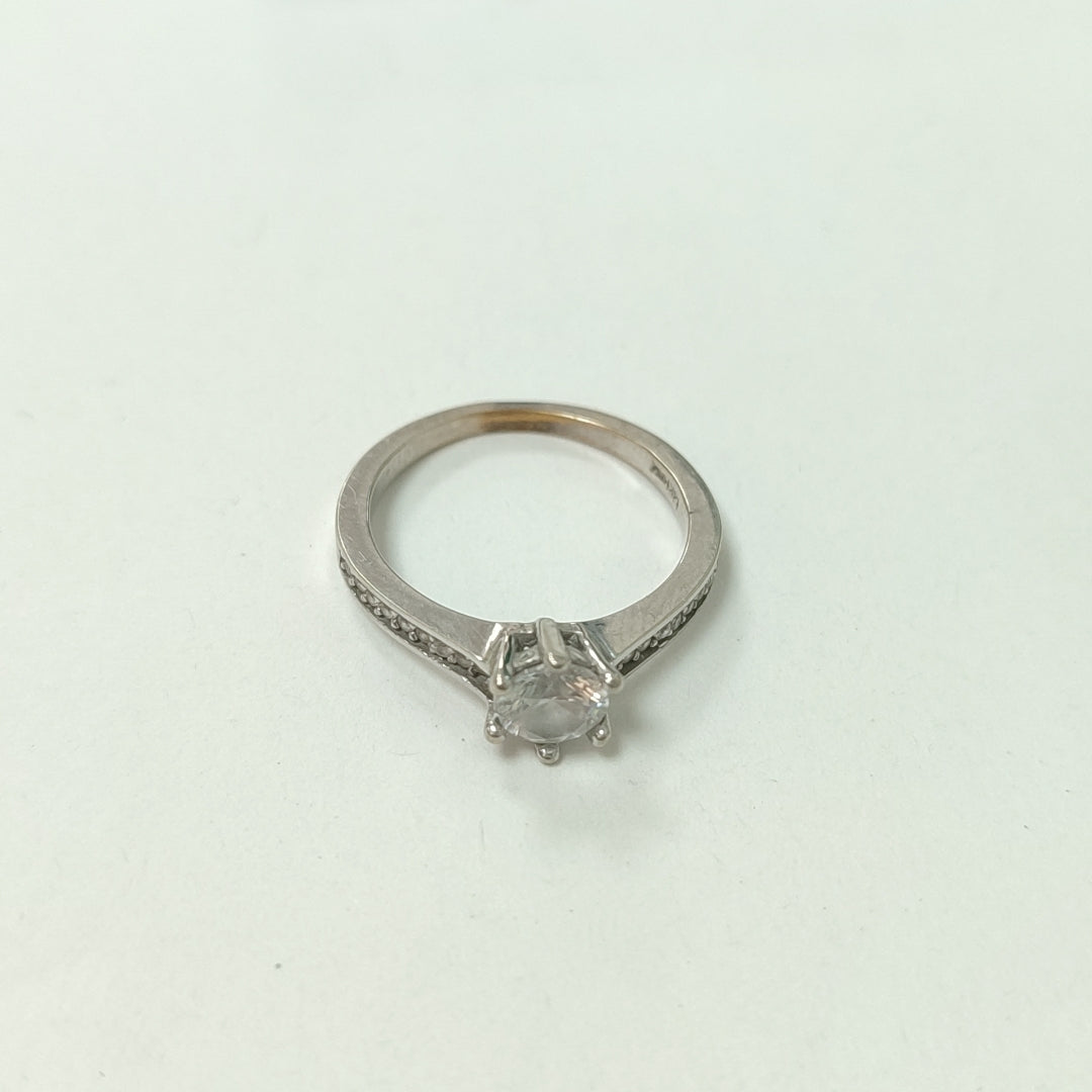 ANILLITO ORO BLANCO 14 K 2,20 GRMS (SEMINUEVO)