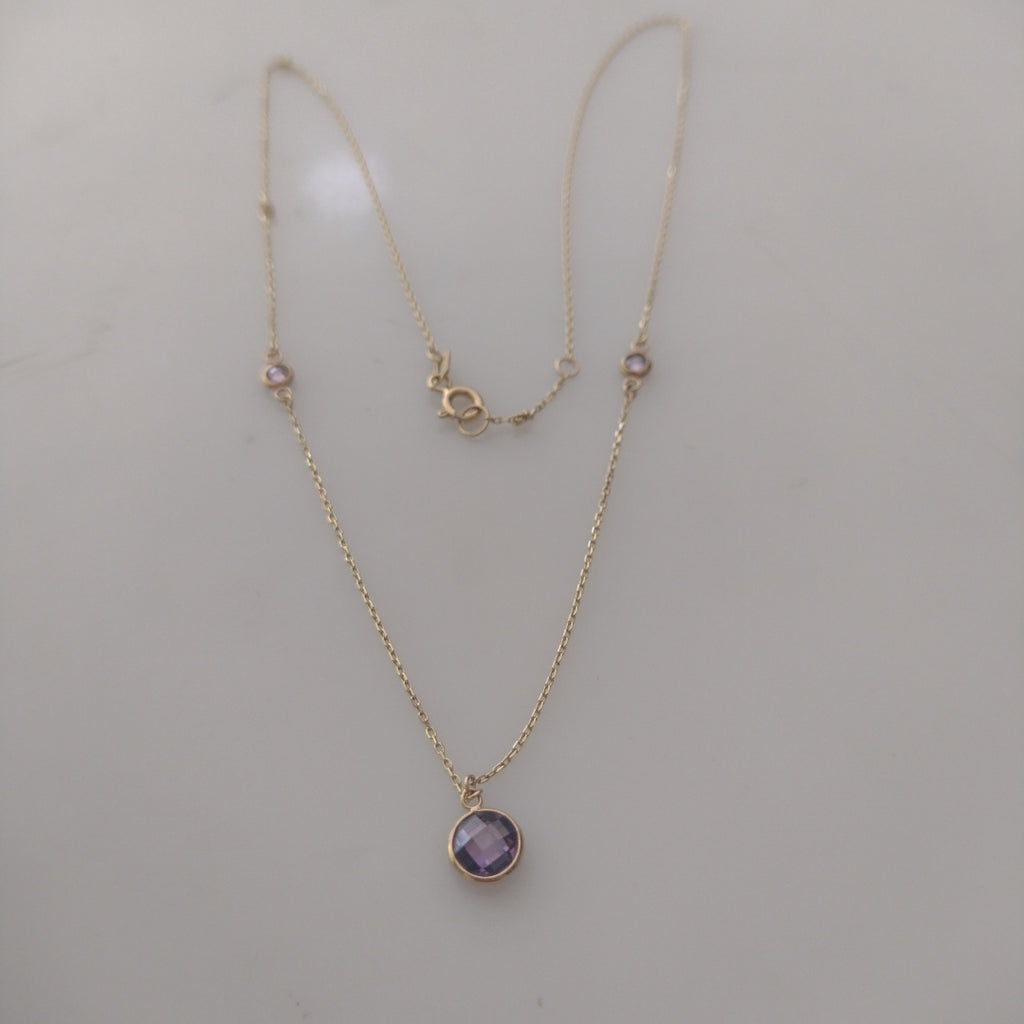 GARGANTILLA. ORO. 10 K 1.6 GRMS (SEMINUEVO)