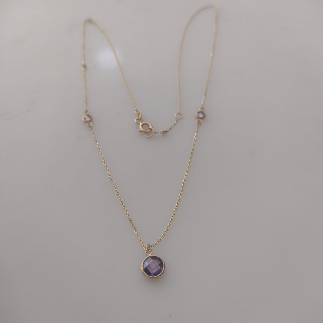 GARGANTILLA. ORO. 10 K 1.6 GRMS (SEMINUEVO)