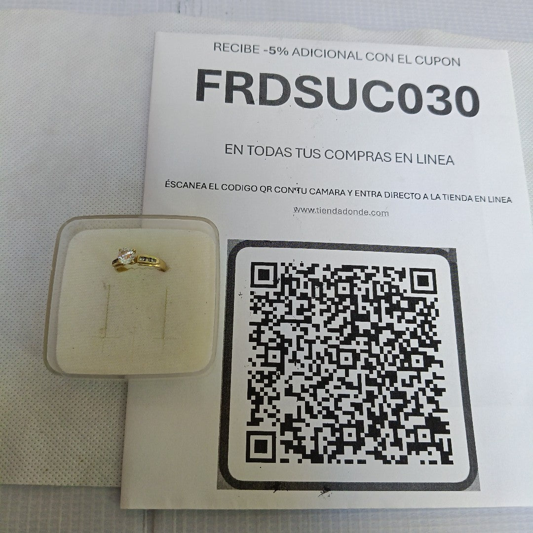 ANILLITO. ORO. 10 K 2.3 GRMS (SEMINUEVO)