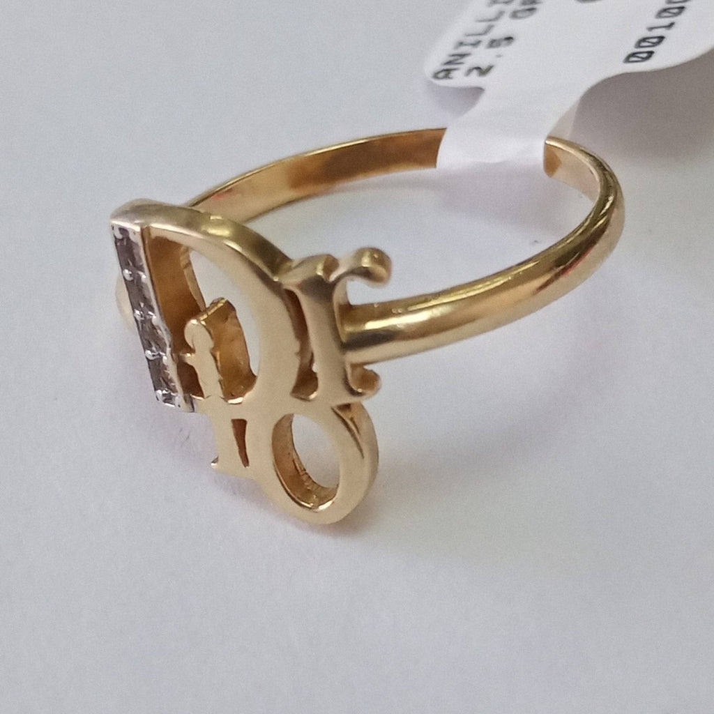 ANILLITO. ORO. 14 K 2.5 GRMS (SEMINUEVO)