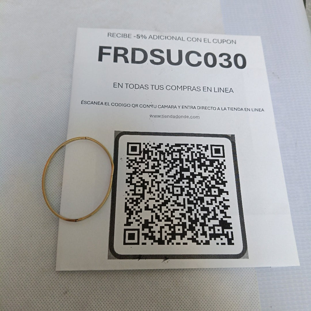 PULSERA. ORO. 10 K 2.9 GRMS (SEMINUEVO)