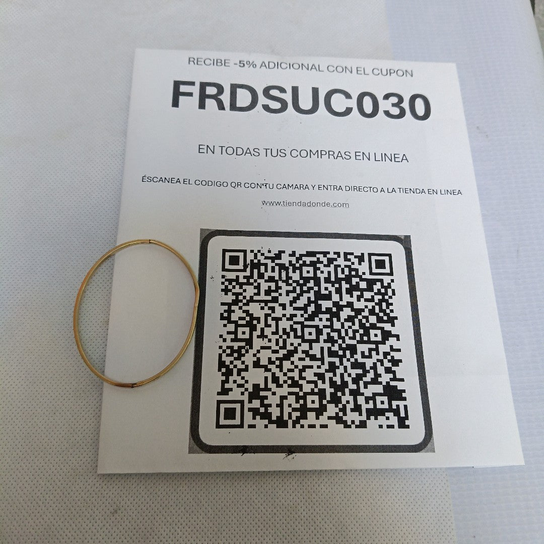 PULSERA. ORO. 10 K 2.9 GRMS (SEMINUEVO)