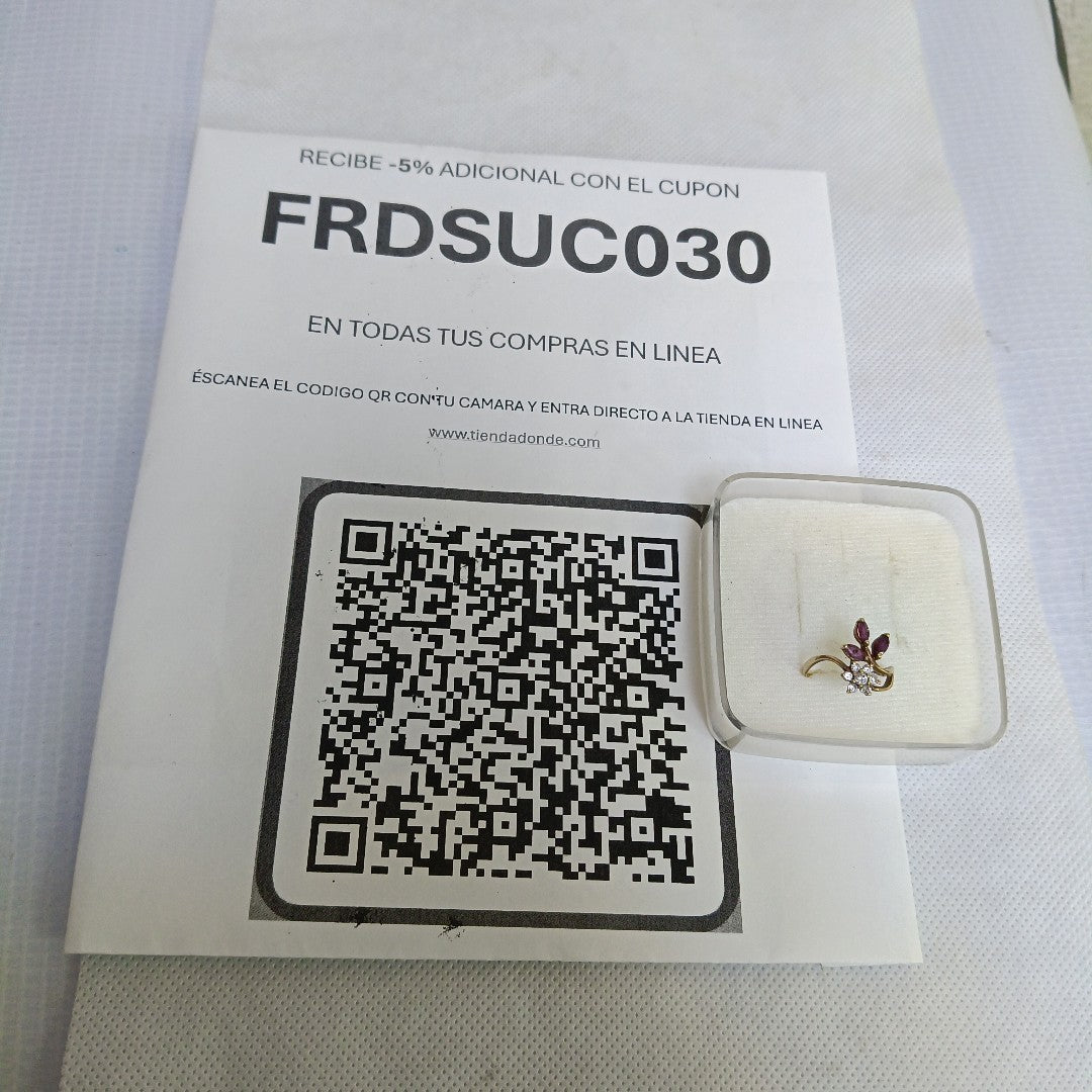 ANILLO ORO 10 K 2,20 GRMS (SEMINUEVO)