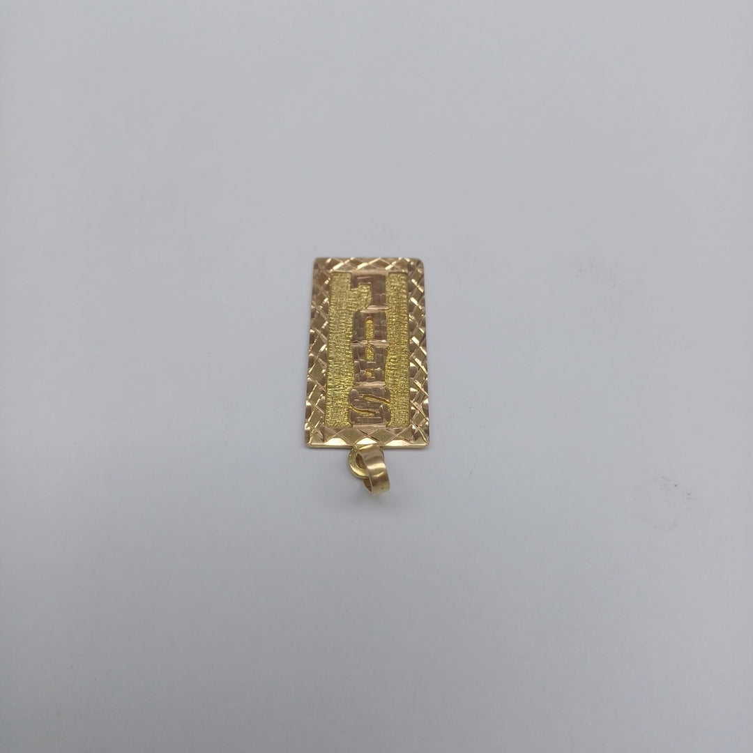 DIJE. ORO. 14 K 4.1 GRMS (SEMINUEVO)