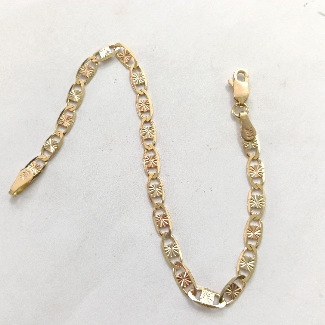 PULSERA TEJIDO MARINERO 4.11GR 18 CM (NUEVO)