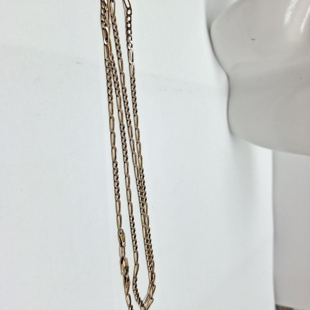 CADENA. ORO COMBINADO. 10 K 5.4 GRMS (SEMINUEVO)