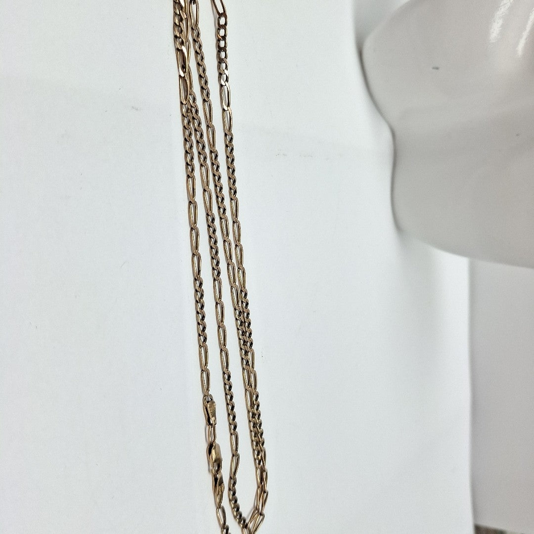 CADENA. ORO COMBINADO. 10 K 5.4 GRMS (SEMINUEVO)