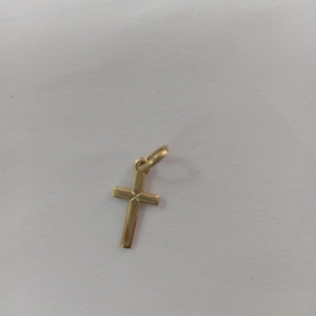 CRUZ, DIJE. ORO. 14 K 0.4 GRMS (SEMINUEVO)