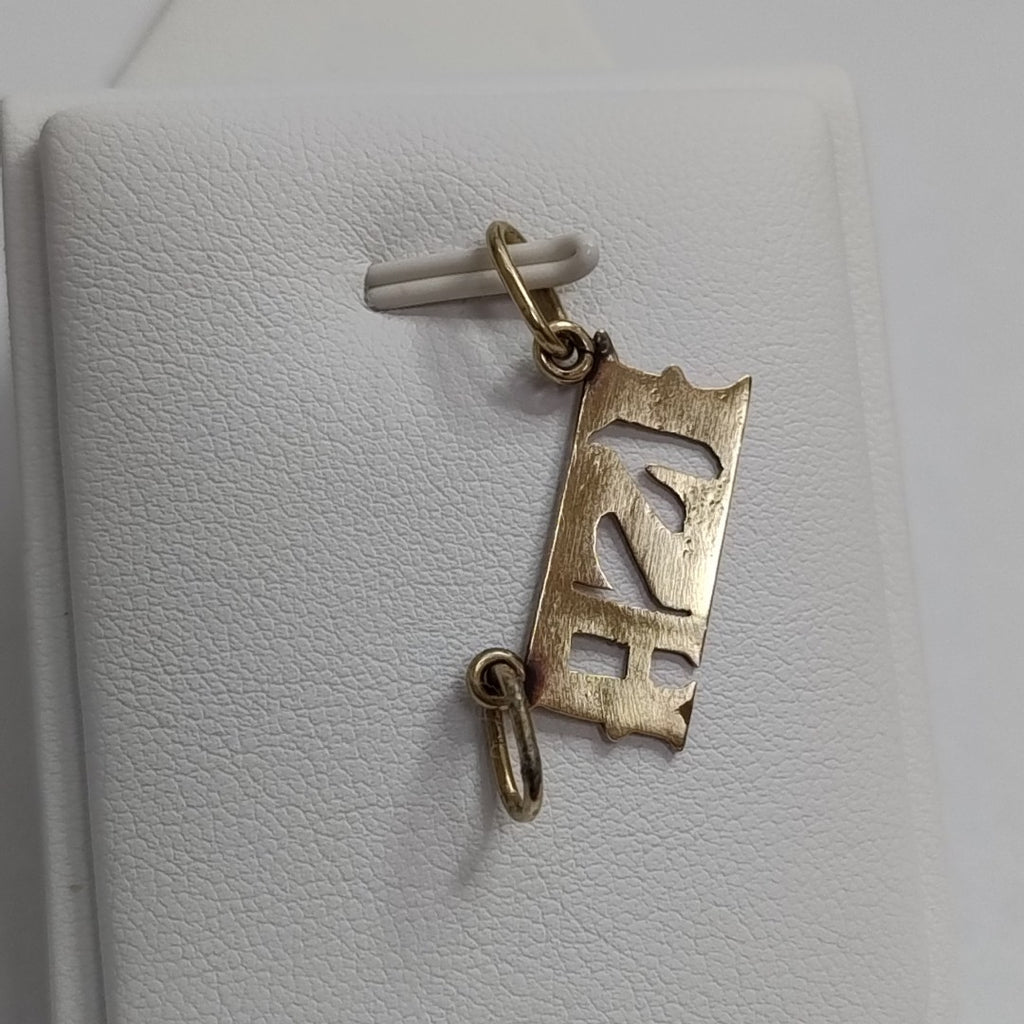 DIJE. ORO. 10 K 1.3 GRMS (SEMINUEVO)