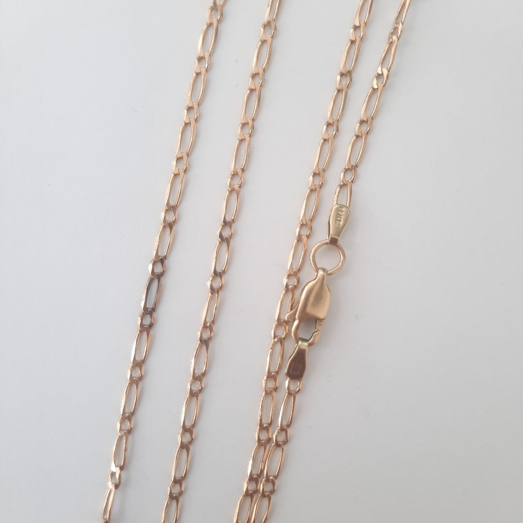 CADENA, DIJE. ORO. 14 K 4.8 GRMS (SEMINUEVO)