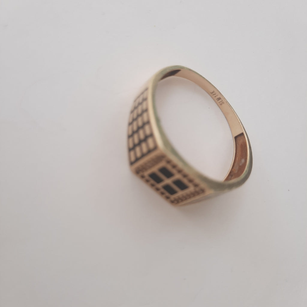 ANILLO. ORO. 14 K 4.4 GRMS (SEMINUEVO)