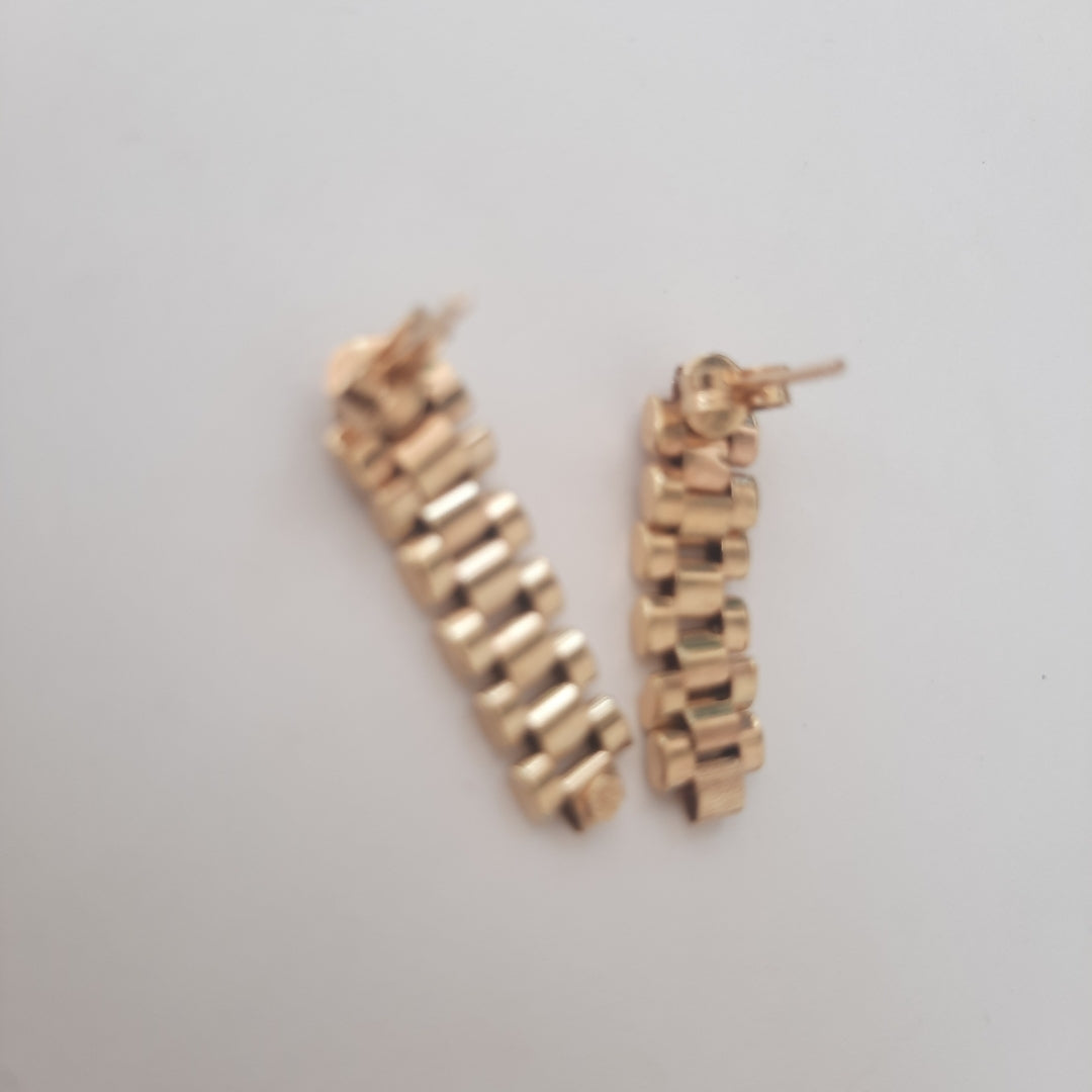 BROQUELES PAR ORO 14 K 2,90 GRMS (SEMINUEVO)