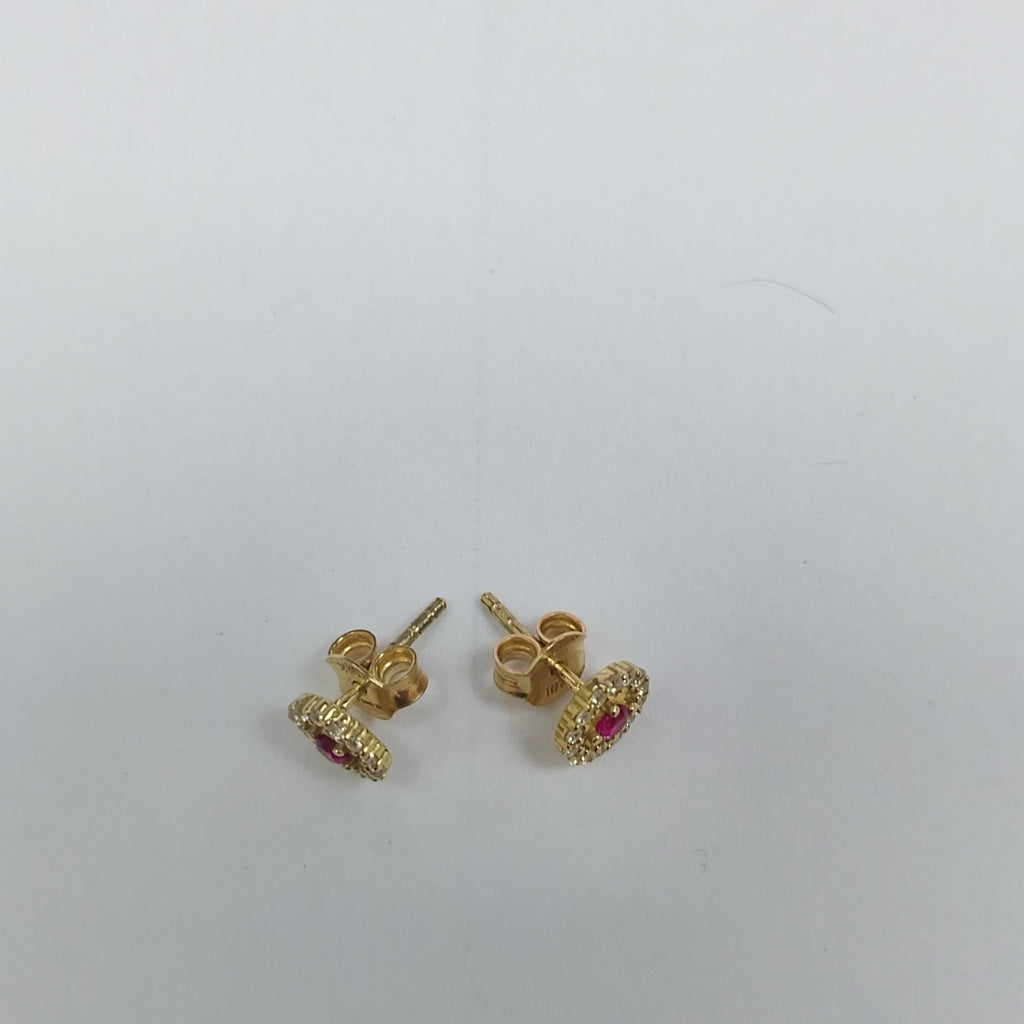 BROQUELES ORO 10K 1 (NUEVO)