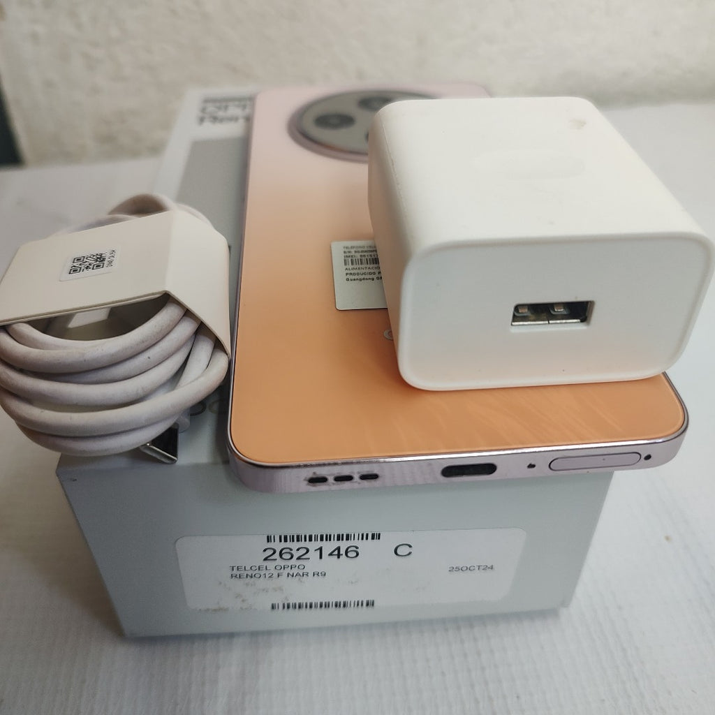 CELULAR OPPO  RENO 12F 5G CPH2637 256 GB 12 GB RAM (SEMINUEVO)
