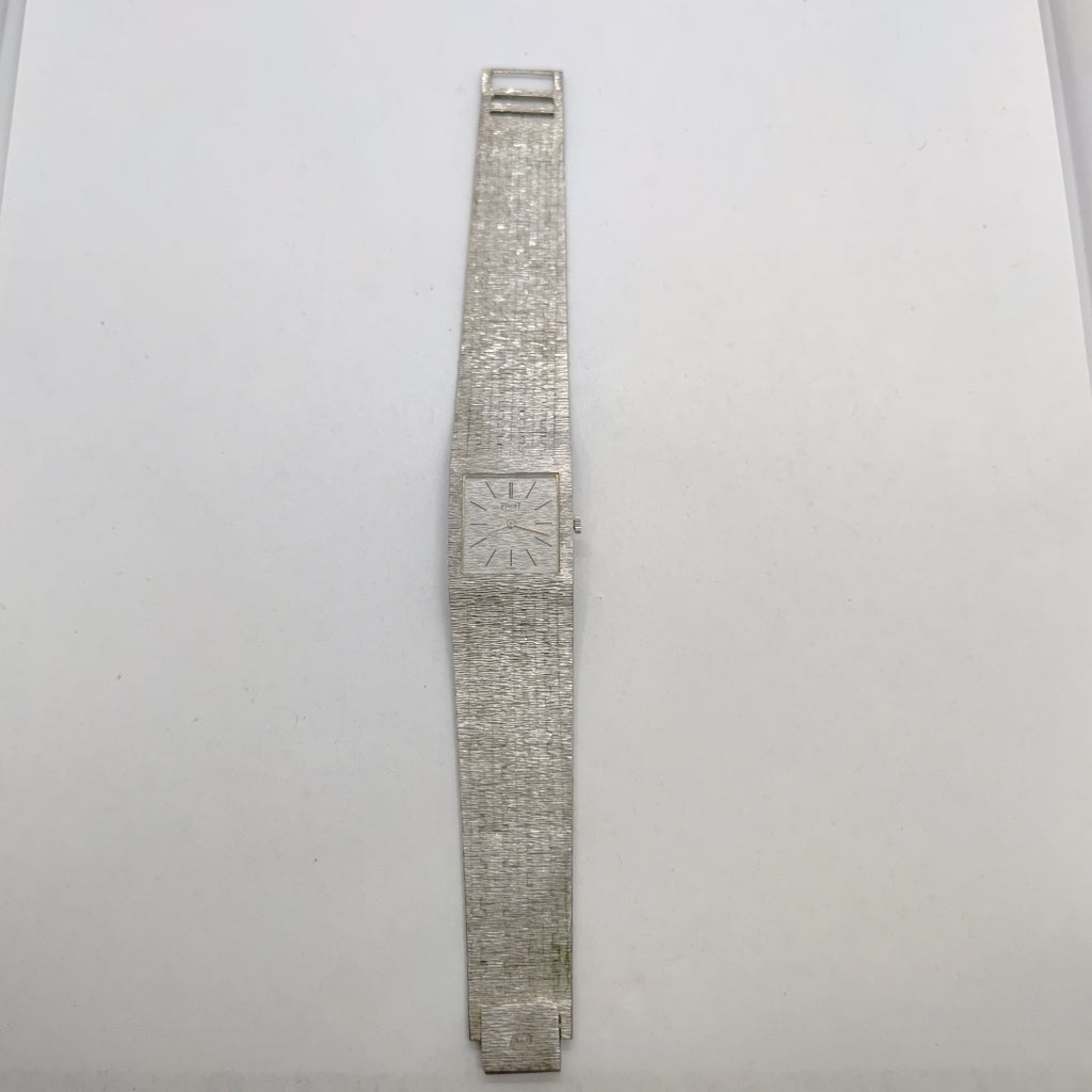 RELOJ CAJA Y PULSO ORO. ORO BLANCO. 18 K 90 GRMS (SEMINUEVO)