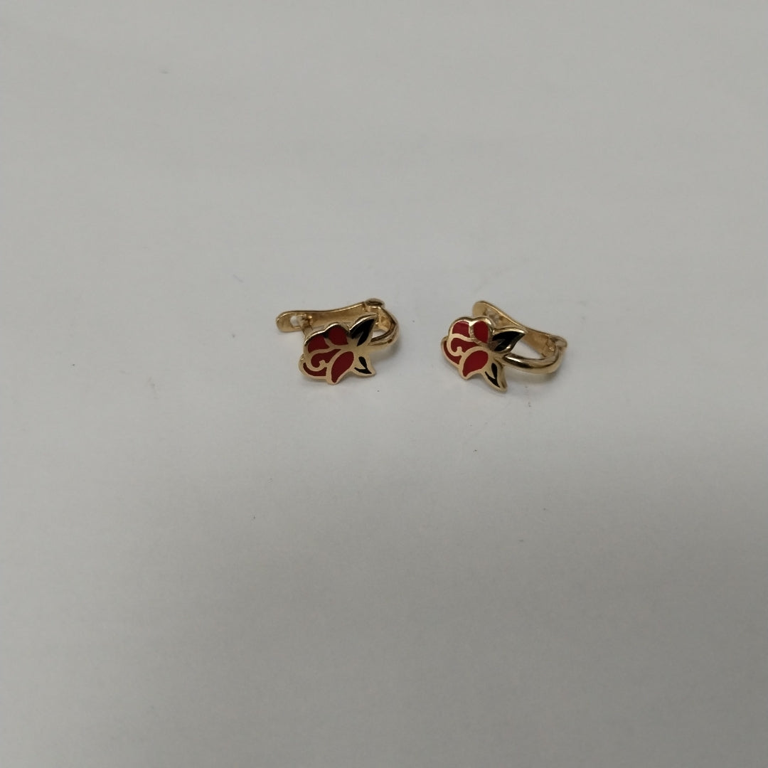 BROQUELES ORO 14K 1.3 (NUEVO)