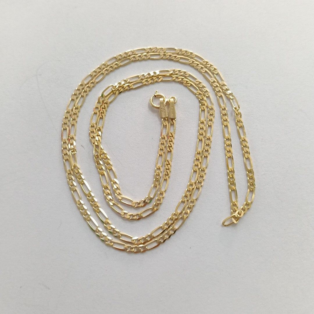 CADENAS CARTIER 3 1 AMARILLA ORO 14K 3.5 (NUEVO)