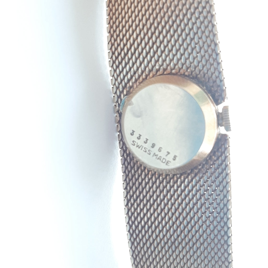 RELOJ CAJA ACERO PULSO ORO. ORO. 18 K 50.4 GRMS (SEMINUEVO)