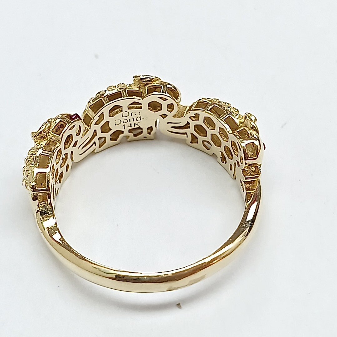 ANILLOS DAMA ORO 14K 2.2 (NUEVO)