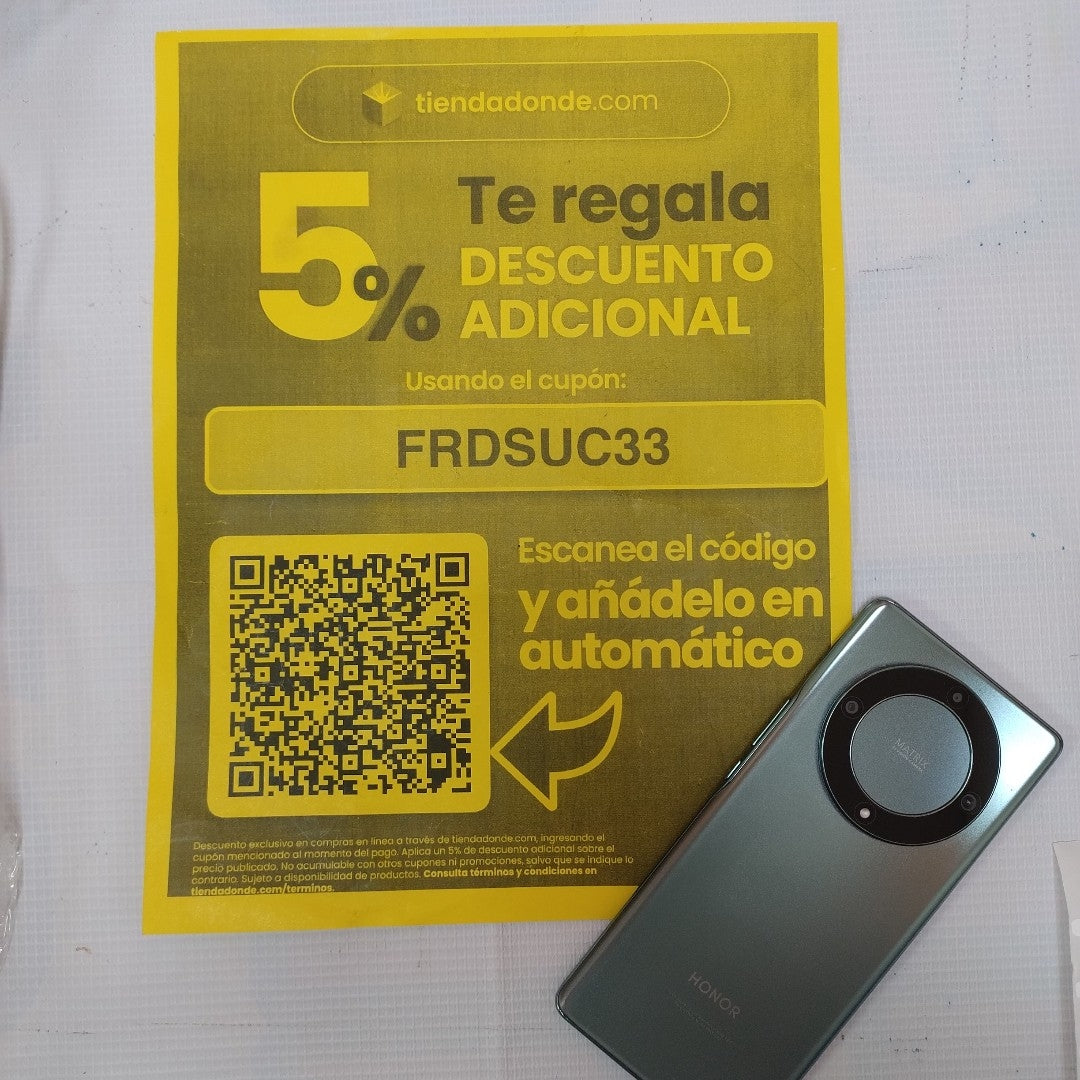 CELULAR HONOR MAGIC 5 LITE RMO-NX3 256 GB 8 GB RAM (SEMINUEVO)