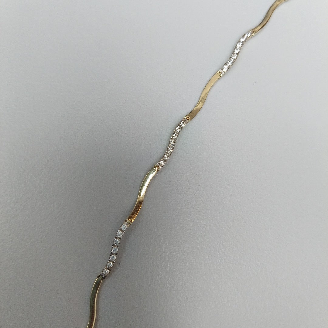 PULSERAS DAMA ORO 14K 3.6 (NUEVO)