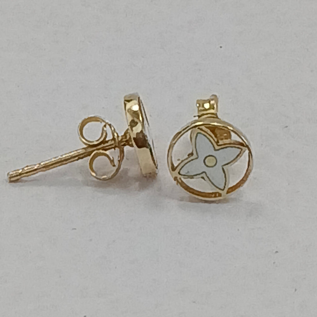 BROQUELES ORO 14K 1.1 (NUEVO)