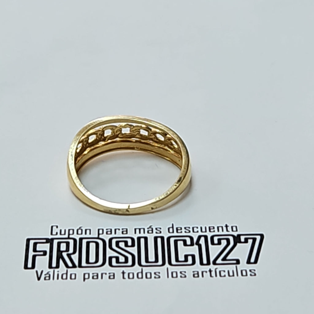ANILLOS DAMA ORO 14K 2 (NUEVO)