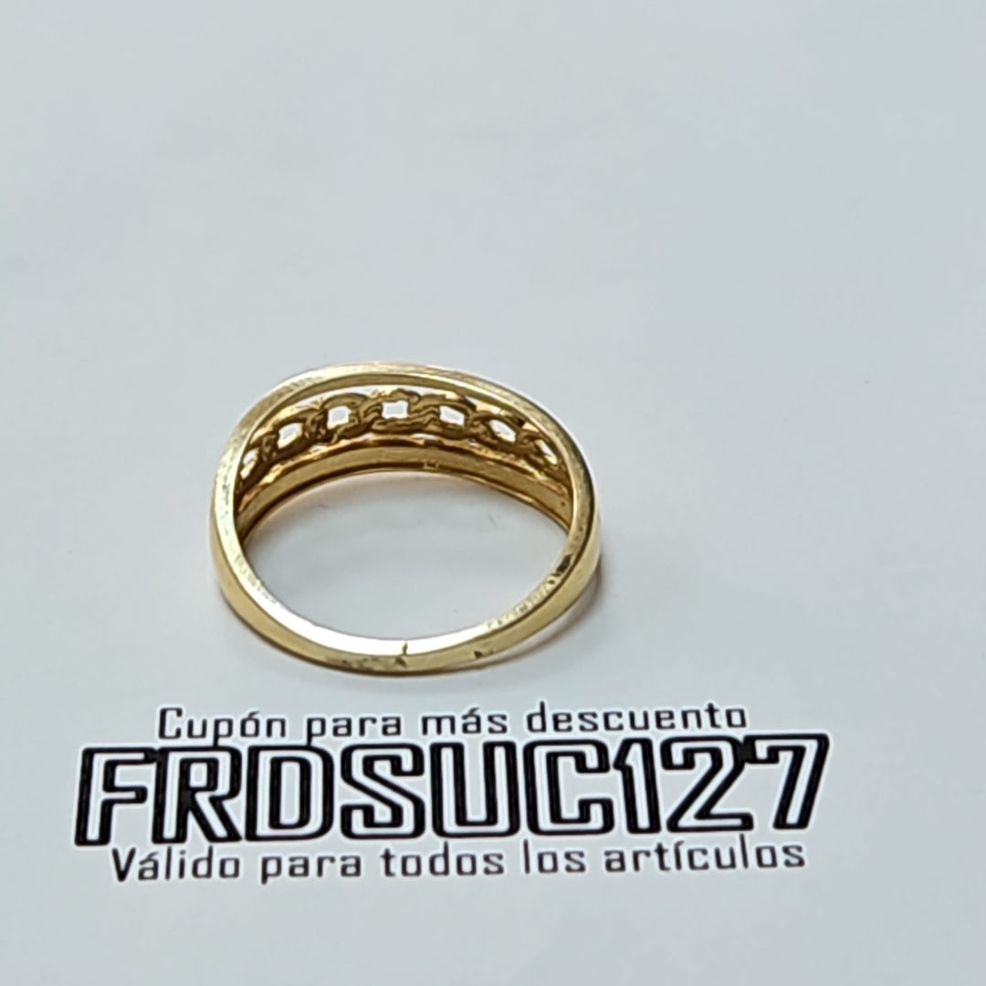 ANILLOS DAMA ORO 14K 2 (NUEVO)