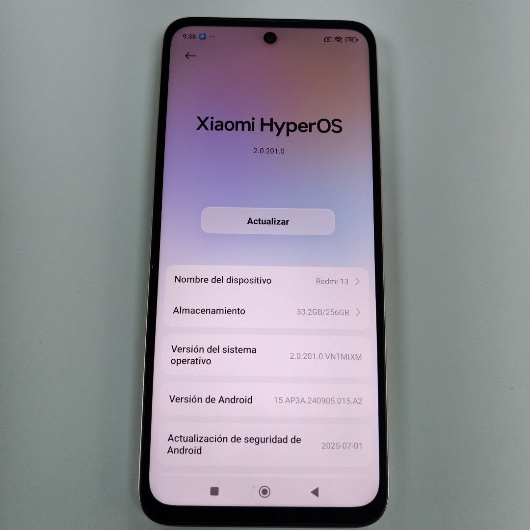 CELULAR XIAOMI REDMI 13 24049RN28L (2024) 256 GB 8 GB RAM (SEMINUEVO)